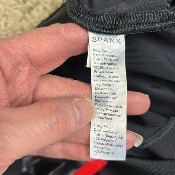 Spanx faux leather leggings sz sm - Picture 7 of 8